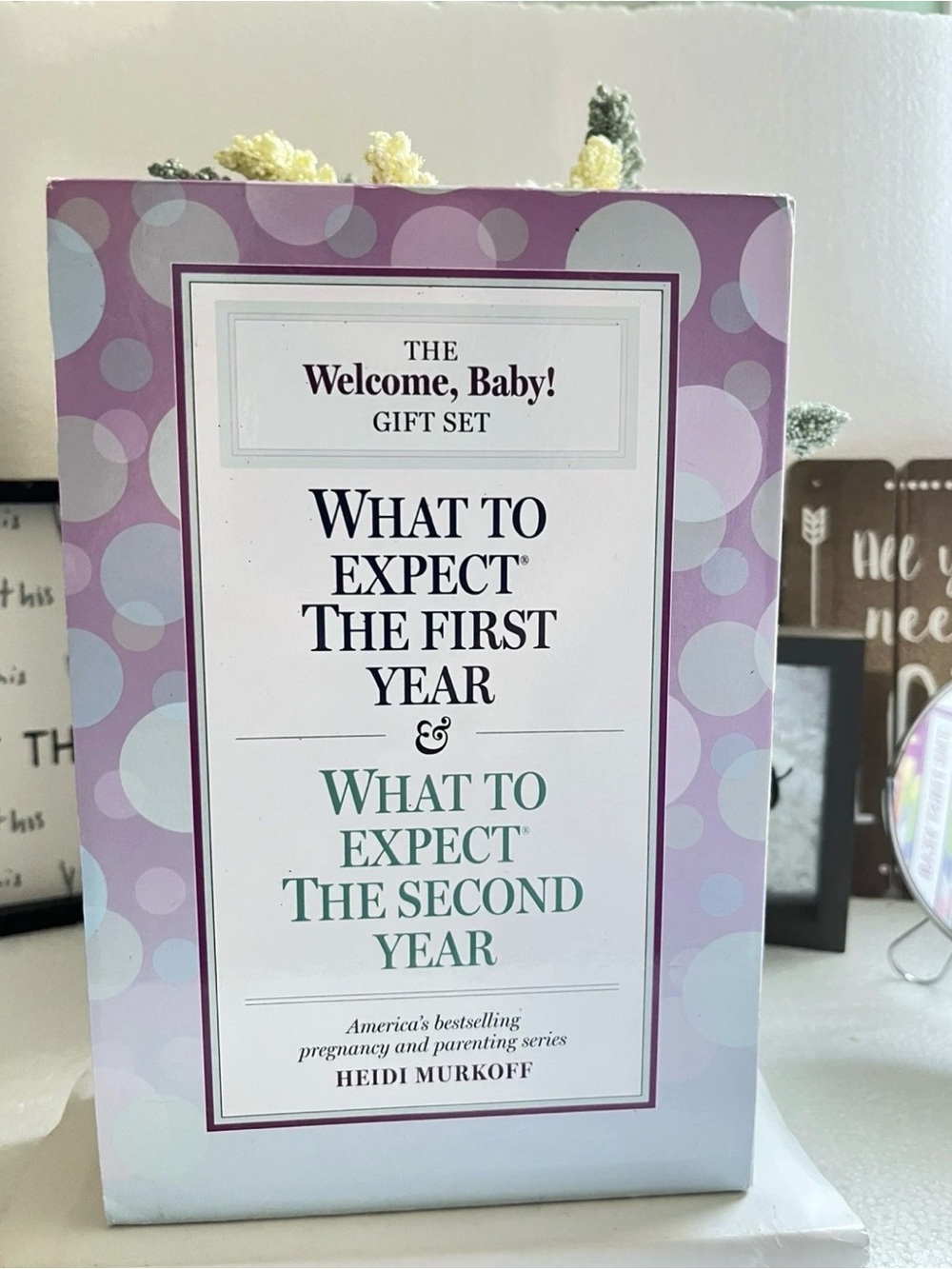What to Expect The First Year & The Second Year Gift Set - - Lavender